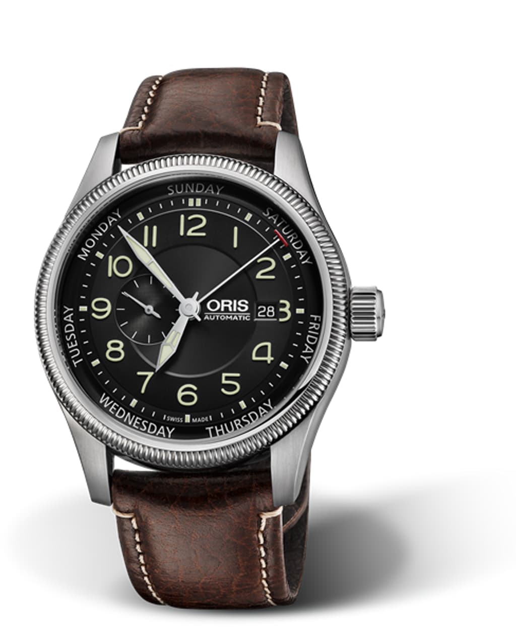 Oris big crown pointer day automatic cheap